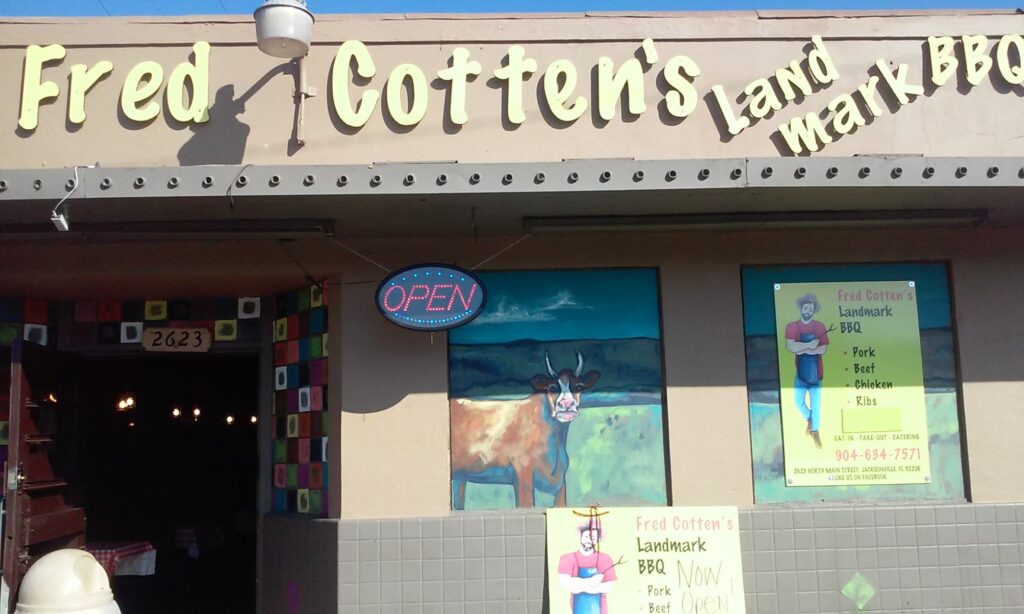 Fred Cotten's Landmark BBQ 1